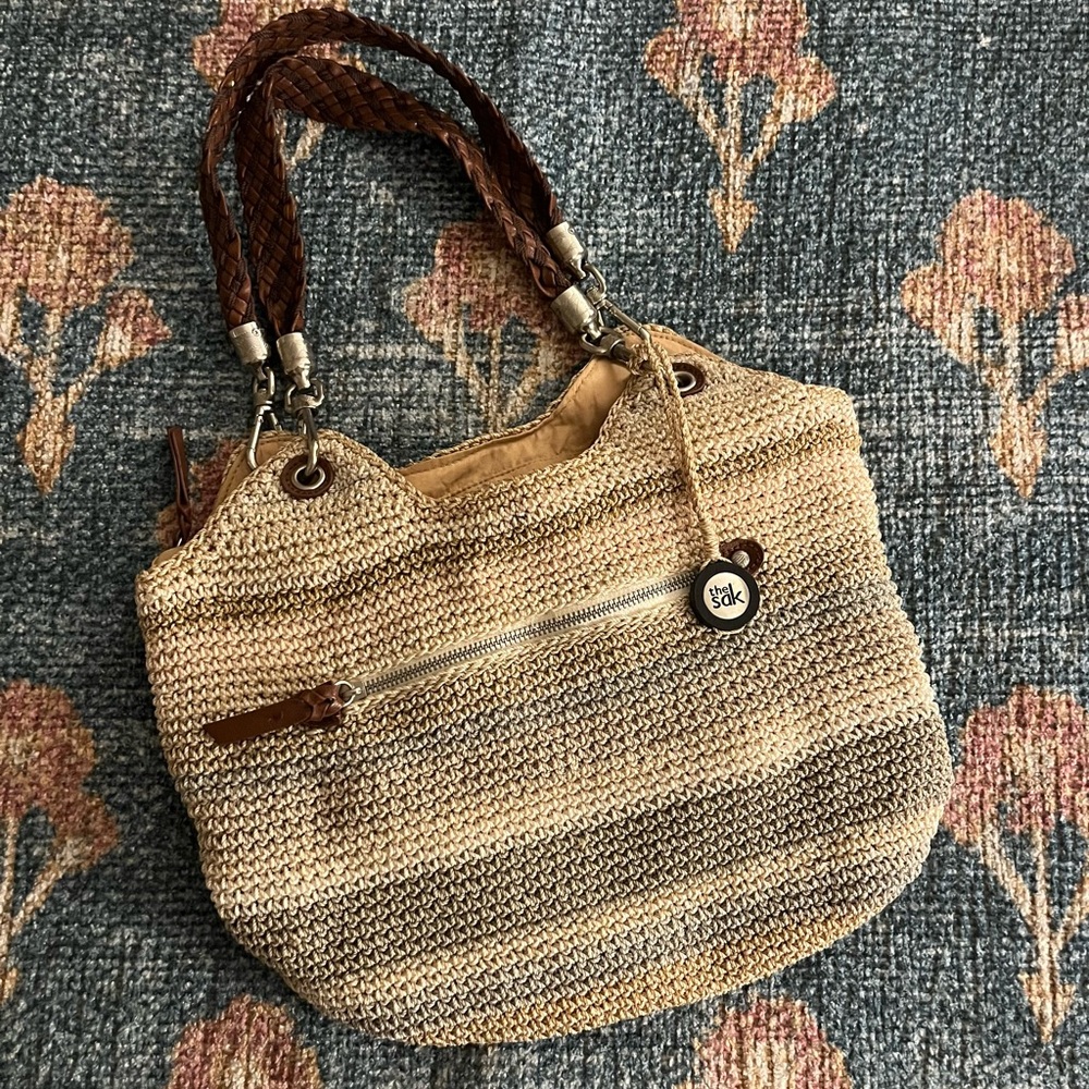 The Sak Indio Crochet Shoulder Bag